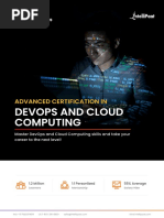 Advanced Certification in DevOps Cloud Computing