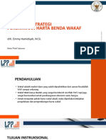 Modul 2.1 Menyusun Strategi Penerimaan Harta Benda Wakaf