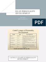 Stages of Personality Development: Cattell's Theory