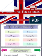 Interactive PDF English Tenses