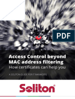 Soliton Systems White Paper Access Control Beyond MAC Address Filtering
