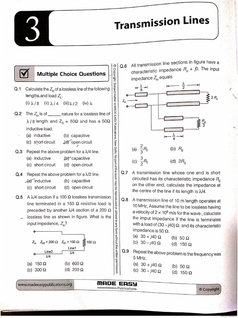 Transmission Line PDF