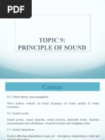 Topic 9 Principle of Sound