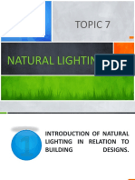 TOPIC 7 NATURAL LIGHTING (Revised)