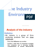 Lecture 3 Industry Environment