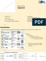 Lipase Literature Review