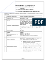 Employment Notification No CMRL HR DEP 11 2022 DGM JGM Civil On Depuation 1