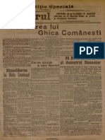 Adevărul 10 Noiembrie 1921 Sinucidere Ghica Comănești