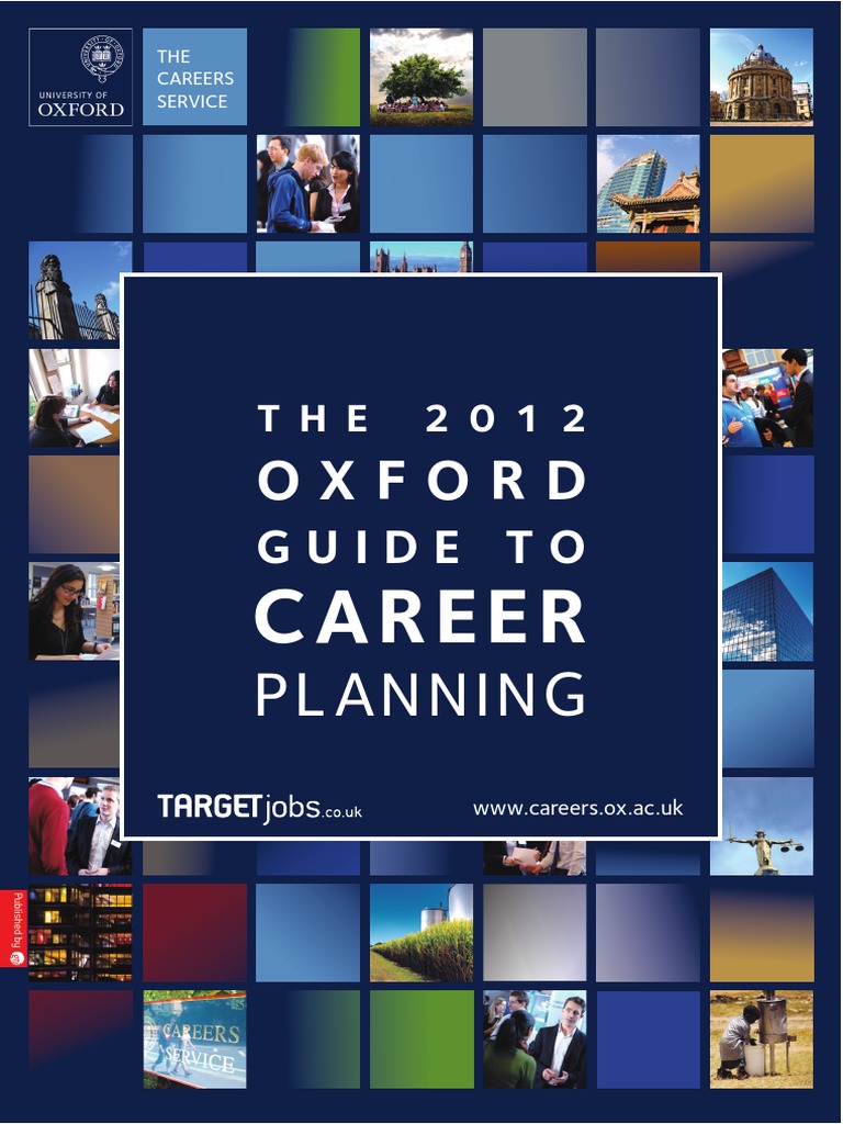 Oxford Career Planner 2012 PDF Recruitment Internship