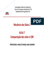 7-Compactação Dos Solos e CBR