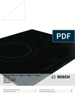 Table Vitrocéramique Bosch PKE 611 E14
