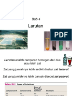 Pertemuan 5 Larutan