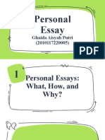 Personal Essay - Ghaida Aisyah Putri