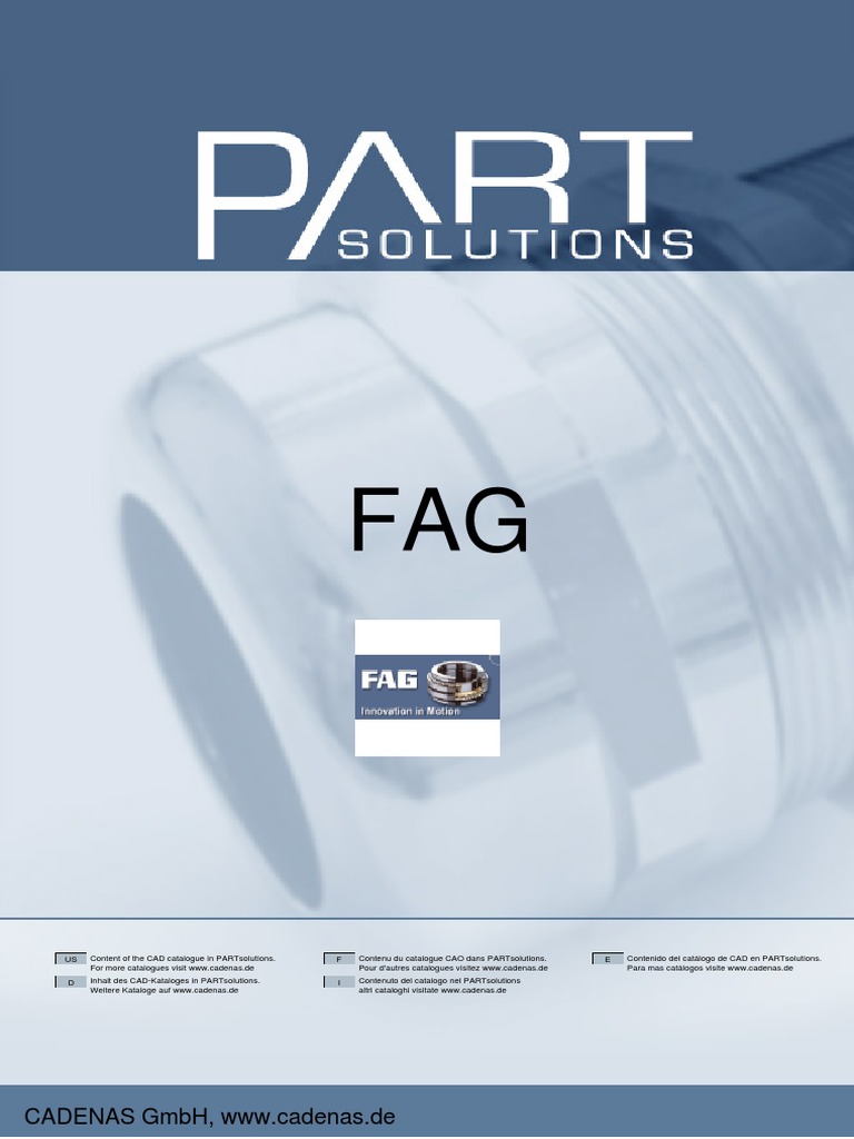 Catalogo FAG 2010 | PDF | Biens de consommation | Ingénierie civile