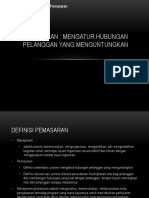 OPTIMALKAN HUBUNGAN PELANGGAN