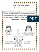 LAS DOCE TRIBUS DE ISRAEL Guías para Niños de Efraín y Manasés