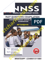 Free NNSS Nigeria Navy Secondary School Past Questions