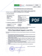 2022 - Acreditacion Sarlores Iquitos