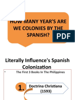 Spanish Colonization of The Philippines