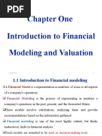 Financial Modeling Chapter 1