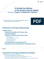 5. Transform I 66 Outside Beltway Concession Fee Project Update With Spreadsheet Final