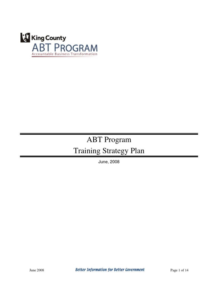 Appendix G Training Strategy Plan | PDF | Business Process | Oracle ...