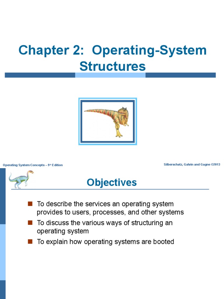 CH 2 Operating System Structure | PDF | Operating System | Graphical ...