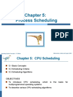 CH 5 Process Scheduling