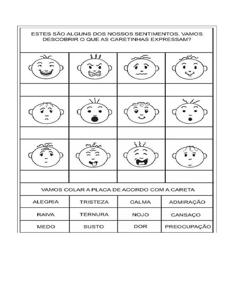 Aula Emoções | PDF
