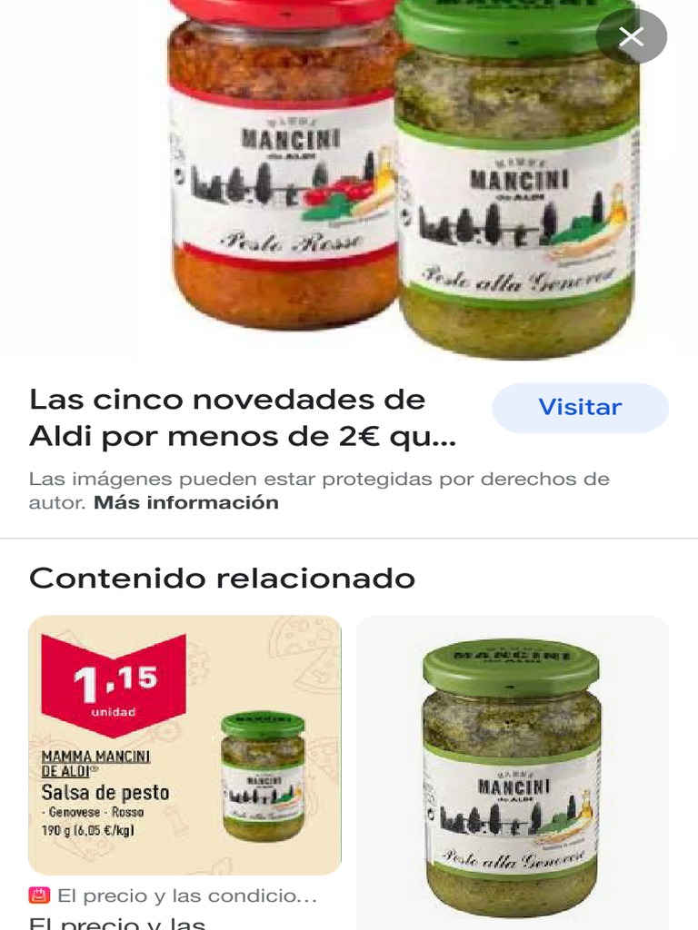 Salsa Pesto Aldi Buscar Con Google PDF