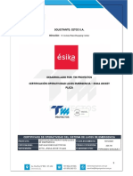 Certificación Operatividad LDE