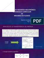 TTT ECUACIÓN DE LA ENERGÍA y de BERNOULLI UNT