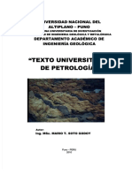 PDF Petrologia Texto Autor Ing Mario Soto Godoy