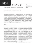 STATIC-99 Risk Assessment Tally Sheet | PDF