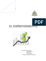 El Emprendimiento