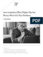 Your Employees Want Higher Pay