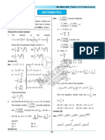 Ans Sol JEEMain 2022 Phase 2-27-07 2022 E Maths