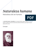 Naturaleza Humana - Wikipedia, La Enciclopedia Libre