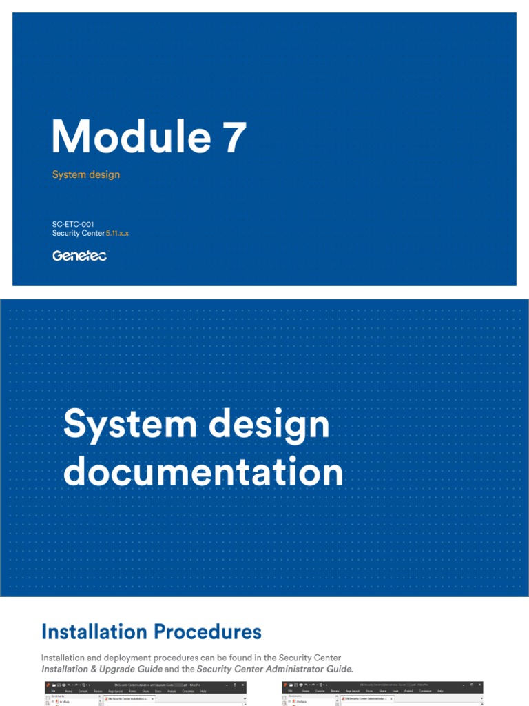 SC-ETC-001 5.11 - Module 7 - System Design | PDF