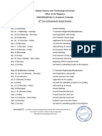 2015 E.C Academic Calander Revised