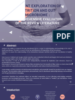 COMPREHENSIVE REVIEW OF THE INTERACTIONS BETWEEN NUTRITION AND THE GUT MICROBIOME