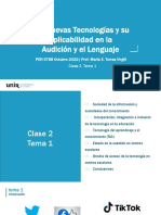 Las Nuevas Tecnologías y Su Aplicabilidad en La Audición y El Lenguaje