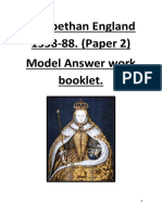 Elizabeth Model Answer Booklet