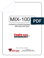 Manual Consola Eagle Broadcas Mix 100
