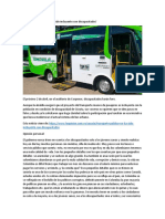 Transporte Público No Ha Sido Incluyente Con Discapacitados - Docx 100%