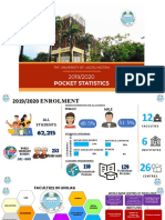 UNILAG Pocket Statistics 2019 - 20 Infographics Slides