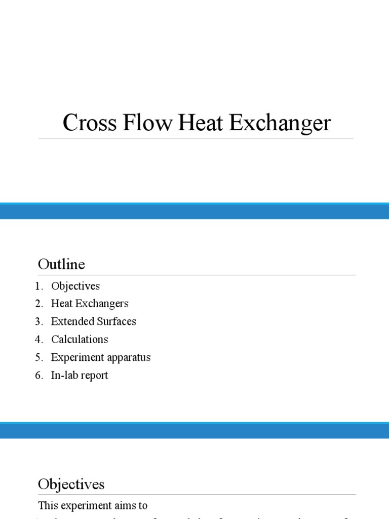 Heat Exchanger Experiment Guide | PDF | Teaching Methods & Materials