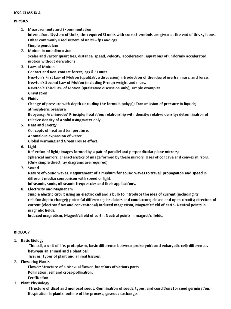 Icsc class ix a pdf newton s laws of motion pressure