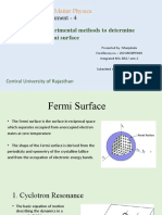 Fermi Surface