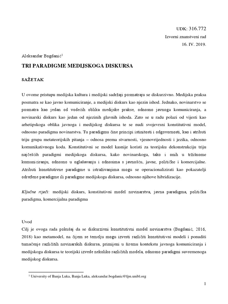 Bogdanić, Aleksandar PDF